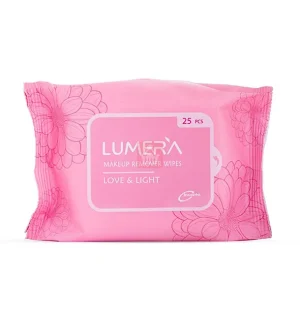 Lumera Makeup Remover Wipes - 25 Pcs