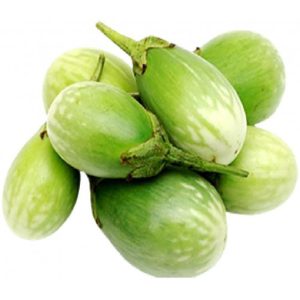 Round Brinjals Green - 700 gm